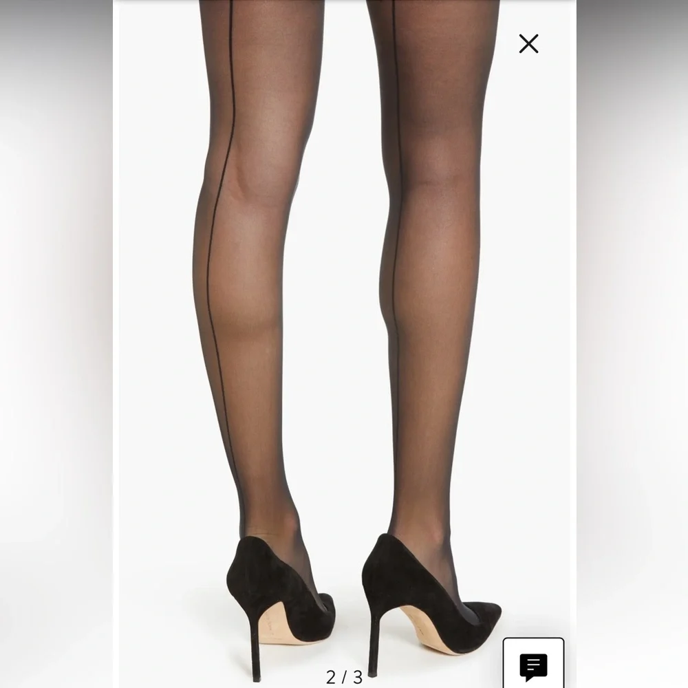 Back Seam Tights Wolford NIP